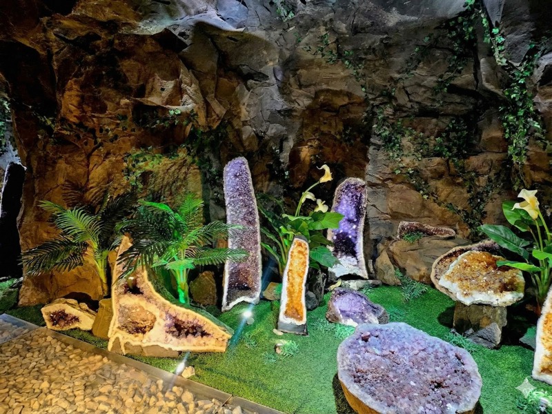 Minas de Wanda, yacimiento de piedras semipreciosas en Wanda, Misiones, Argentina.