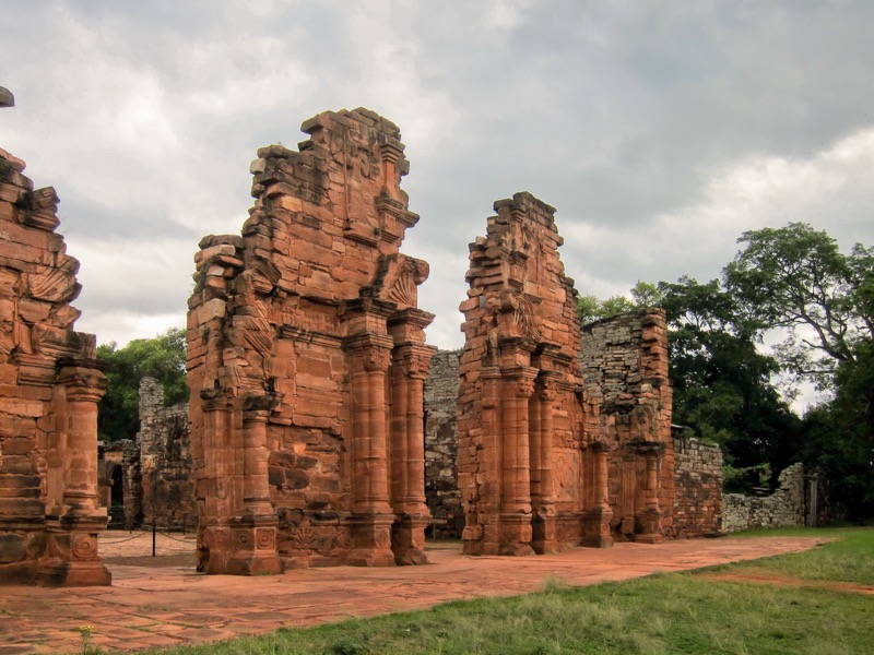 Ruinas Jesuíticas de San Ignacio Miní, Patrimonio UNESCO en Misiones, Argentina.